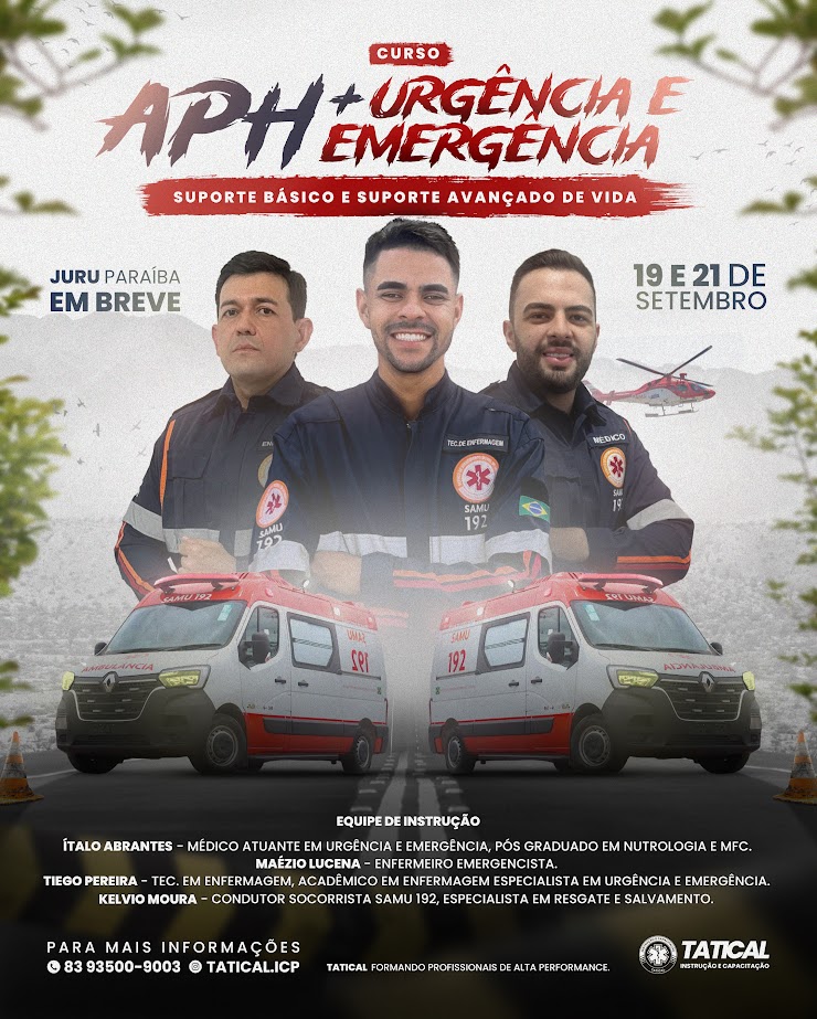 APH + URGÊNCIA E EMERGÊNCIA